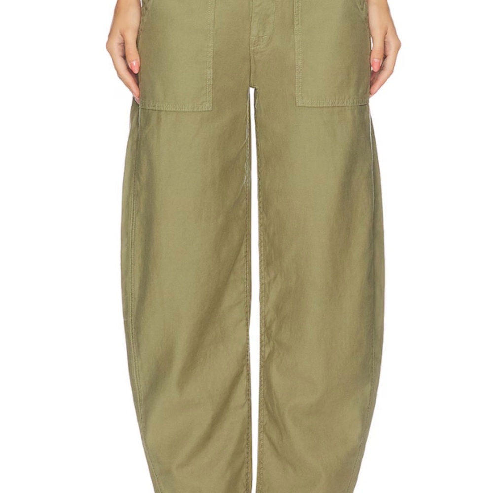 Women’s Mother Fangirl Fatigue pants army green pants size 24 new with tags